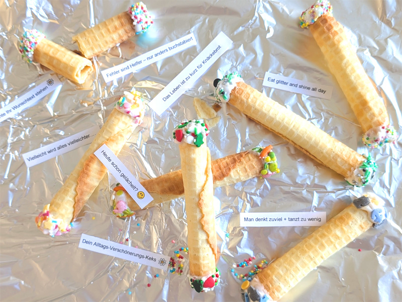 glückskekse mit wunschtext 